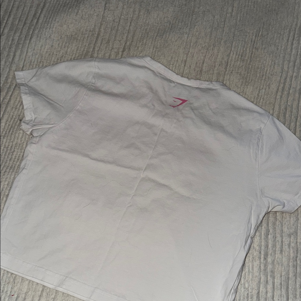 Gymshark Tee with Pink Accents - Picture 4 of 4